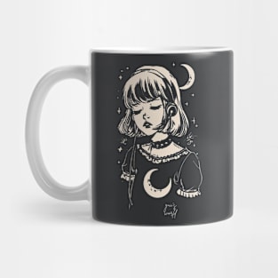Yui's world is lonely, only music can save her Mug